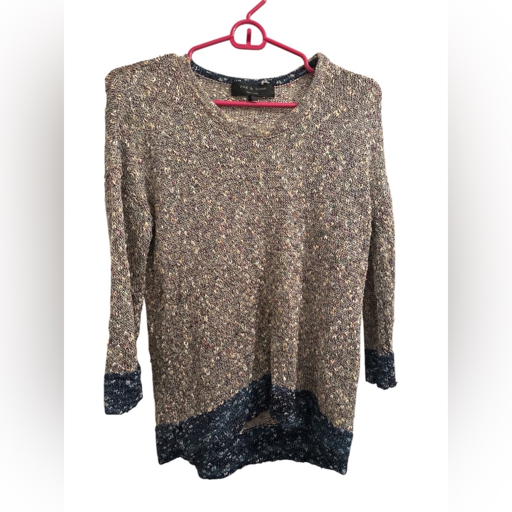 Rag & Bone Multicolor Long Sleeve Pullover Sweater Size XS